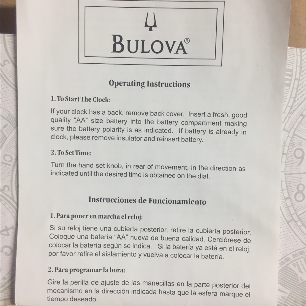 Bulova brand new wall clock ⏰- stunner ! - Picture 7 of 11
